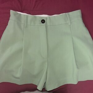 NWOT Zara Mint Green Women's Shorts